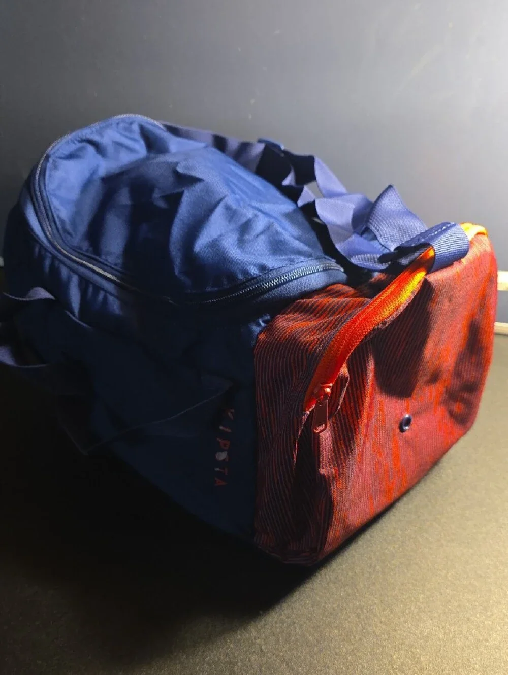 20L Red Travel Duffel Soccer Bag Transform From Small To Big